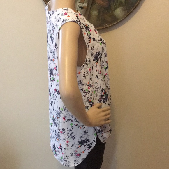 Laundry by Shelli Segal sleeveless top. Sz M - Picture 2 of 7